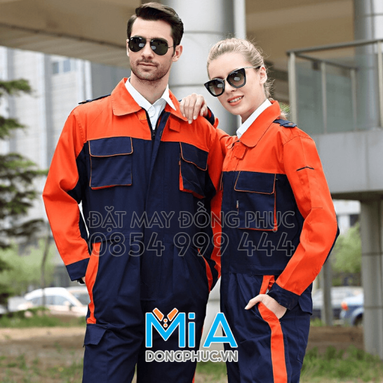 Đồng phục bảo hộ lao động dành cho thợ máy
