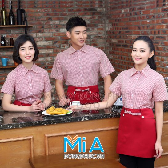 Đồng phục nhân viên pha chế quầy Bar
