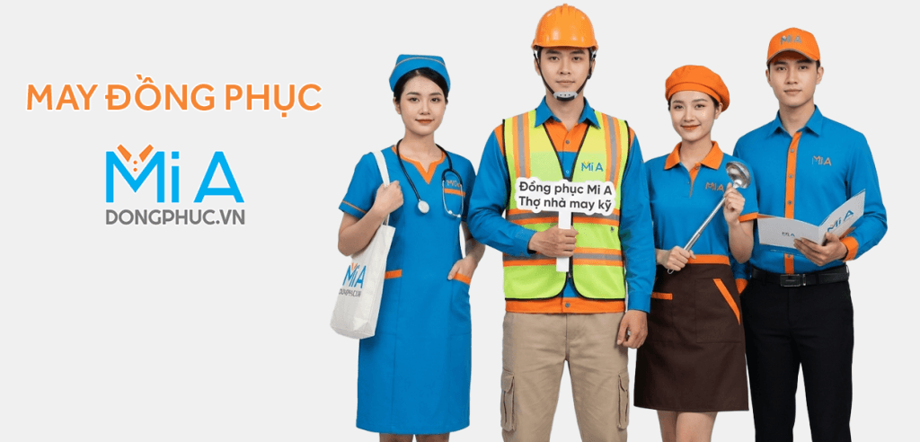 May đồng phục Mi A – đa dạng mẫu đồng phục cho doanh nghiệp