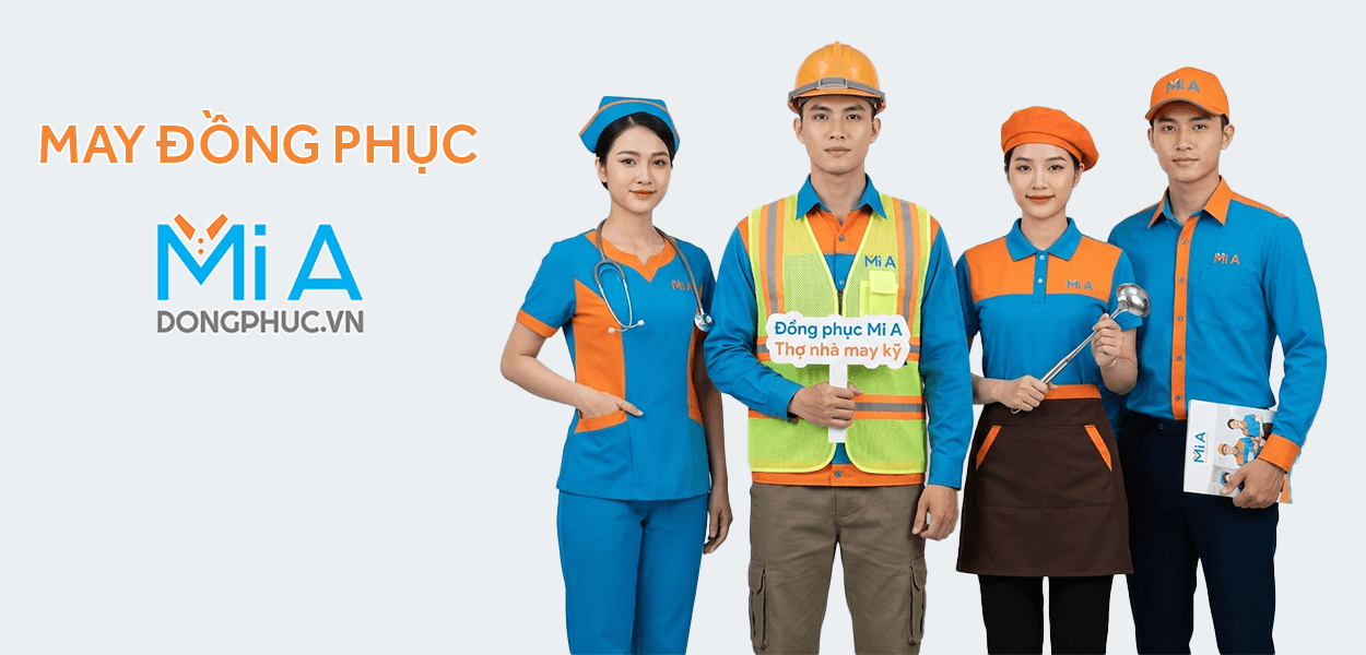 May đồng phục Mi A – đa dạng mẫu đồng phục cho doanh nghiệp