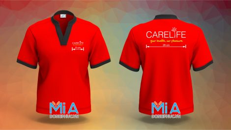 Áo thun cổ tàu trụ hở chữ V - Nhà Thuốc Carelife Đông Trùng Hạ Thảo