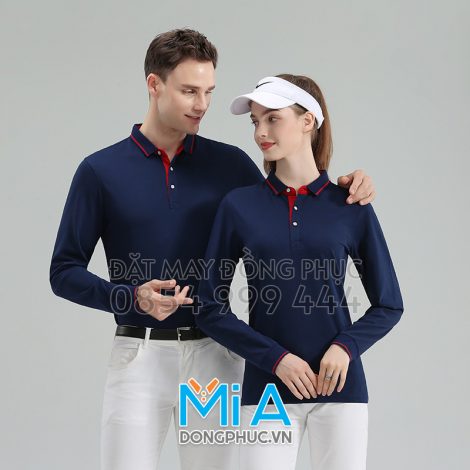 Áo thun cổ bo chân cổ sơ mi 016