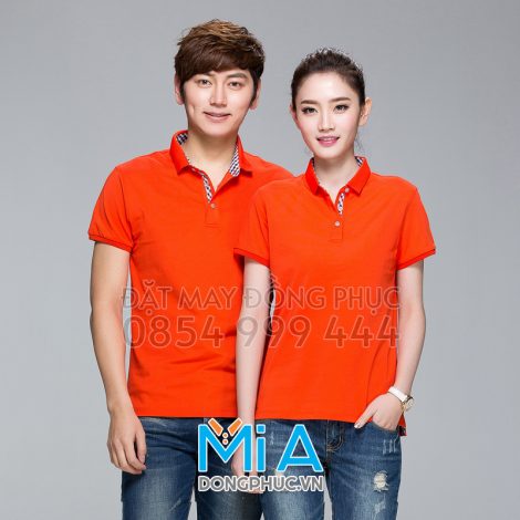 Áo thun cổ bo chân cổ sơ mi 040