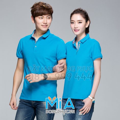 Áo thun cổ bo chân cổ sơ mi 041