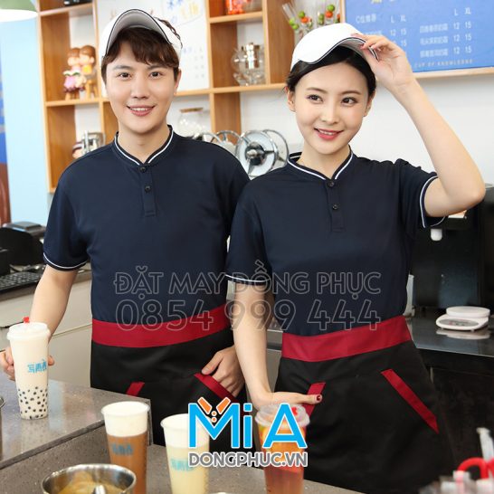 Áo thun cổ bo ngắn trụ cài nút 013