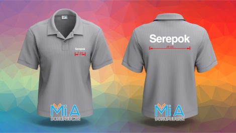 Áo thun đồng phục cổ bo trụ cài nút Không Gian Văn Phòng Serepok Áo thun đồng phục cổ bo trụ cài nút Không Gian Văn Phòng Serepok