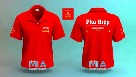 Áo thun đồng phục cổ bo trụ cài nút Trứng Gia Cầm Phú Hiệp Áo thun đồng phục cổ bo trụ cài nút Trứng Gia Cầm Phú Hiệp