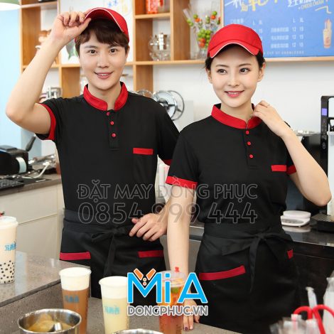 Áo thun cổ tàu trụ cài nút 020