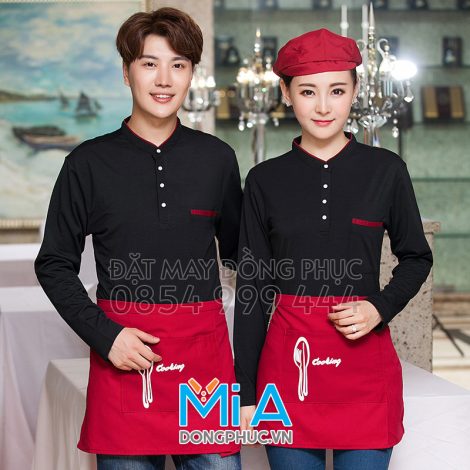 Áo thun cổ tàu trụ cài nút 042