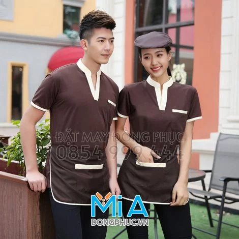 Áo thun cổ tàu trụ chữ V 001
