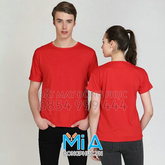 Áo thun đồng phục cổ tròn 003