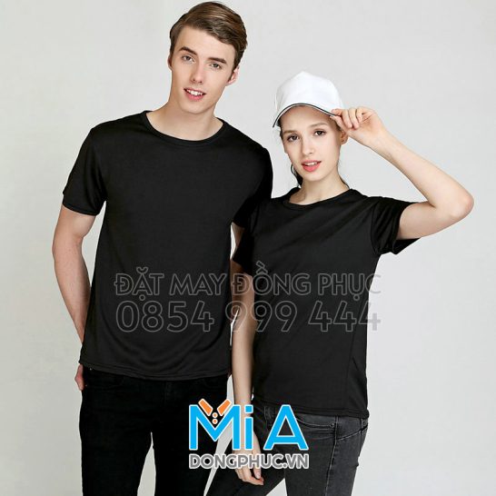 Áo thun đồng phục cổ tròn 004