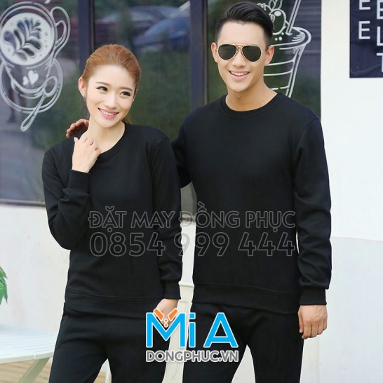 Áo thun đồng phục cổ tròn 005