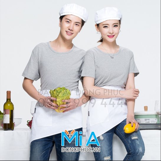 Áo thun đồng phục cổ tròn 022