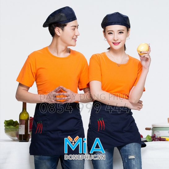 Áo thun đồng phục cổ tròn 023