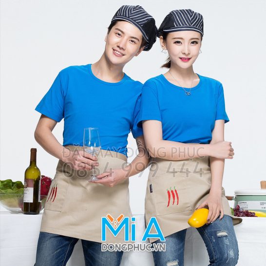 Áo thun đồng phục cổ tròn 024