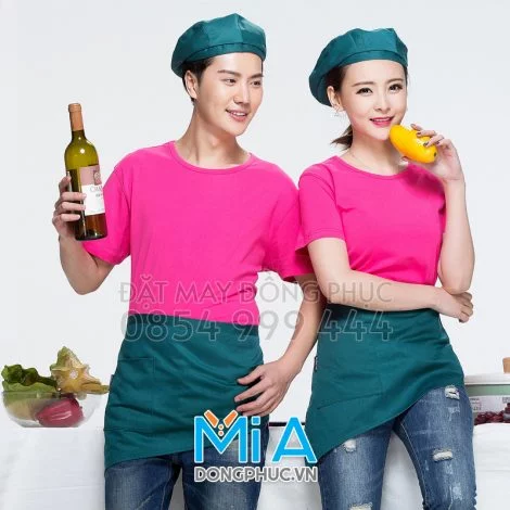 Áo thun đồng phục cổ tròn 026