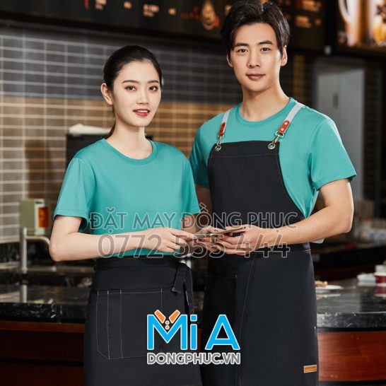 Áo thun đồng phục cổ tròn 026