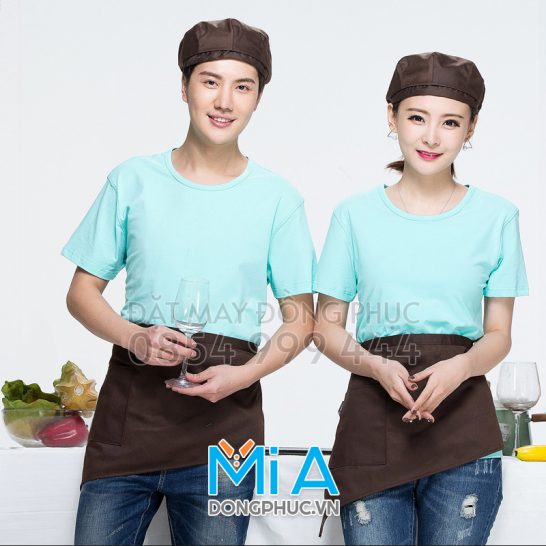 Áo thun đồng phục cổ tròn 027