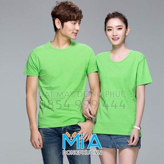 Áo thun đồng phục cổ tròn 031