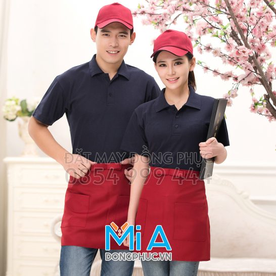 Đồng phục áo thun cổ bo trụ cài nút 006 Đồng phục áo thun cổ bo trụ cài nút 006