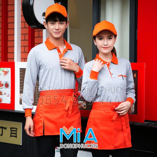 Đồng phục áo thun cổ bo trụ cài nút 113 Đồng phục áo thun cổ bo trụ cài nút 113