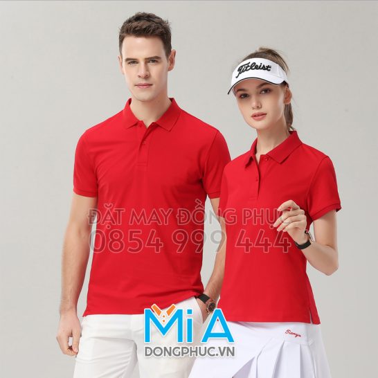 Đồng phục áo thun cổ bo trụ cài nút 119 Đồng phục áo thun cổ bo trụ cài nút 119
