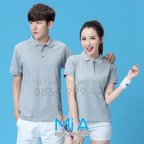 Đồng phục áo thun cổ bo trụ cài nút 148 Đồng phục áo thun cổ bo trụ cài nút 148