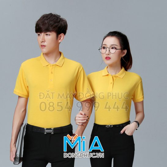 Đồng phục áo thun cổ bo trụ cài nút 151 Đồng phục áo thun cổ bo trụ cài nút 151