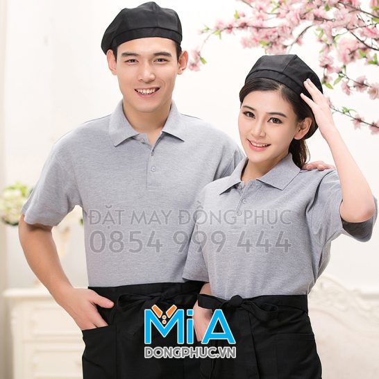 Đồng phục áo thun cổ bo trụ cài nút 178 Đồng phục áo thun cổ bo trụ cài nút 178