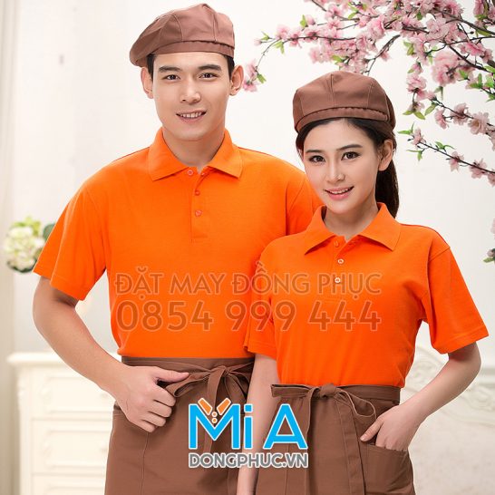 Đồng phục áo thun cổ bo trụ cài nút 189 Đồng phục áo thun cổ bo trụ cài nút 189