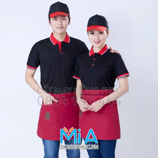 Đồng phục áo thun cổ bo trụ cài nút 192 Đồng phục áo thun cổ bo trụ cài nút 192
