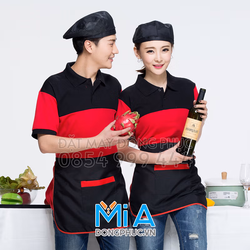 Đồng phục áo thun cổ bo trụ cài nút 275 Đồng phục áo thun cổ bo trụ cài nút 275