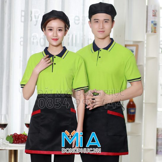 Đồng phục áo thun cổ bo trụ cài nút 302 Đồng phục áo thun cổ bo trụ cài nút 302