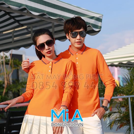 Đồng phục áo thun cổ bo trụ cài nút 326 Đồng phục áo thun cổ bo trụ cài nút 326