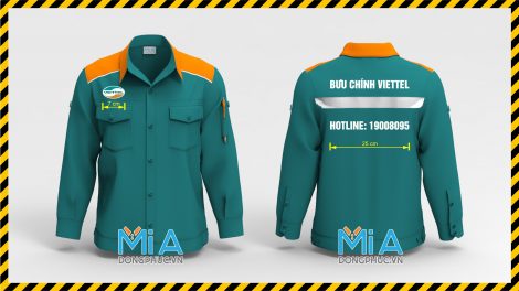 Đồng phục bảo hộ lao động Viettel Đồng phục bảo hộ lao động Viettel