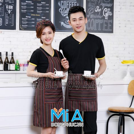 Áo thun đồng phục cổ tim 020