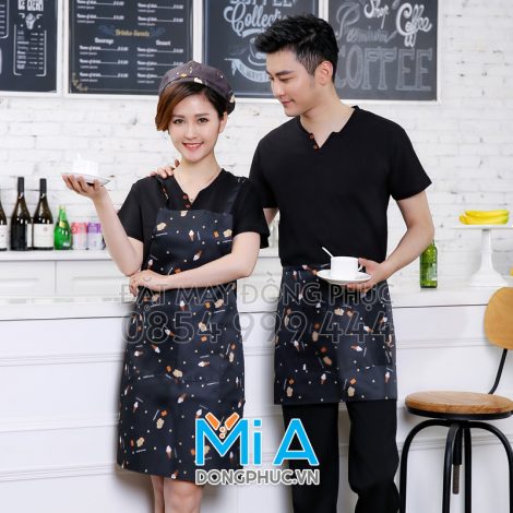 Áo thun đồng phục cổ tim 026