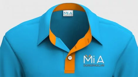 Áo thun đồng phục cổ sơ mi Áo thun đồng phục cổ sơ mi