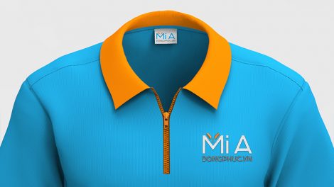 Áo thun đồng phục trụ dây kéo Áo thun đồng phục trụ dây kéo