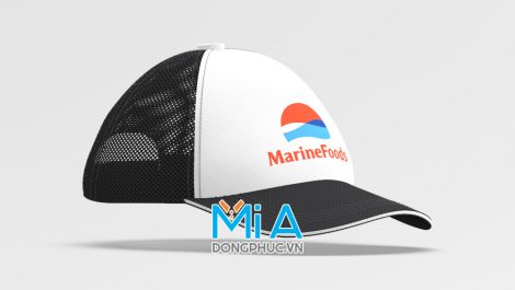 Nón đồng phục Teambuilding màu đen phối trắng Nón đồng phục Teambuilding màu đen phối trắng