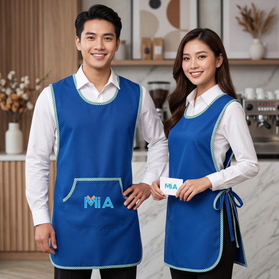 Tạp dề quán cà phê