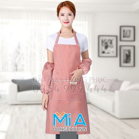 Tạp dề vải sọc Tạp dề vải sọc