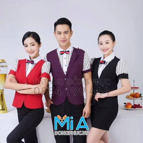 Mẫu thực tế đồng phục nhà hàng