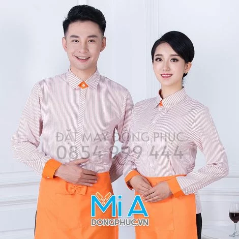 Mẫu thực tế đồng phục nhà hàng