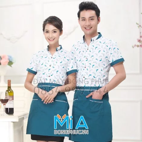Mẫu thực tế đồng phục nhà hàng