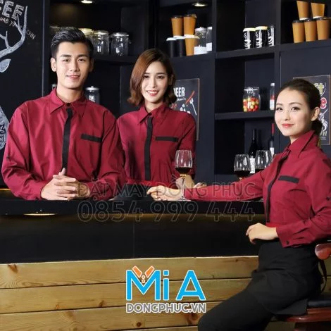 Mẫu thực tế đồng phục nhà hàng