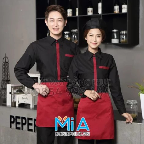 Mẫu thực tế đồng phục nhà hàng