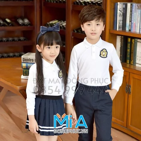 Mẫu thực tế đồng phục mầm non mẫu giáo