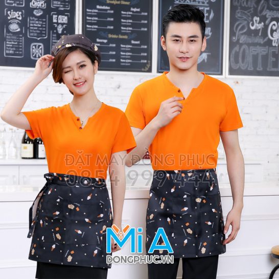 Tạp dề nhân viên chạy bàn